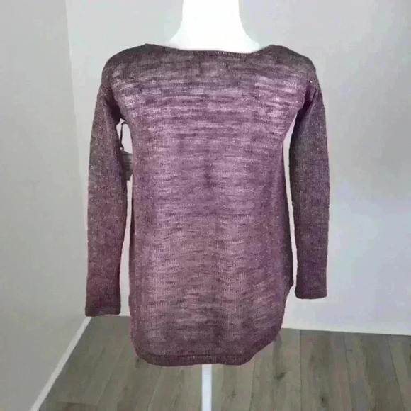 Aeropostale Purple V-Neck Sweater Size XS - Picture 4 of 6